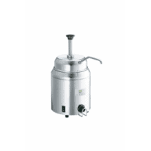 Réchauffeur de sauce 2,80L avec pompe inox