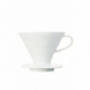 HARIO - DRIPPER V60 BLANC CERAMIQUE 1-4 TASSES