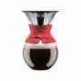 BODUM - POUR OVER ROUGE CAFETIERE SLOW COFFEE 8 CUPS