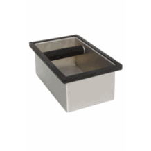 RATTLEWARE - KNOCK BOX RECTANGLE INOX H.101 x L.140 x P.228 MM