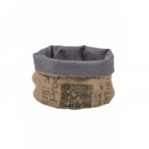 LILOKAWA - CORBEILLE TAILLE MEDIUM GRIS
