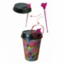 STIX TO GO AGITATEURS 2 EN 1 FUSHIA L.131MM x200