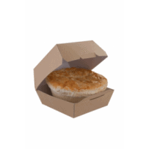 TAKE AWAY - BOITE KRAFT A BURGER MEDIUM x250