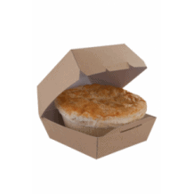 TAKE AWAY - BOITE KRAFT A BURGER GRAND FORMAT x250