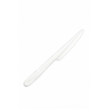 COUTEAU PLASTIQUE BLANC 17 CM x100