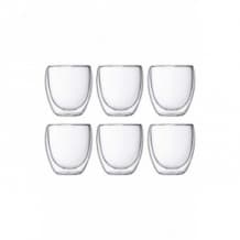 Lot 2 Verres à Double Paroi BODUM 80ml • Gourmet & Cadeaux