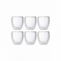 BODUM - PAVINA SET 6 VERRES 80ML