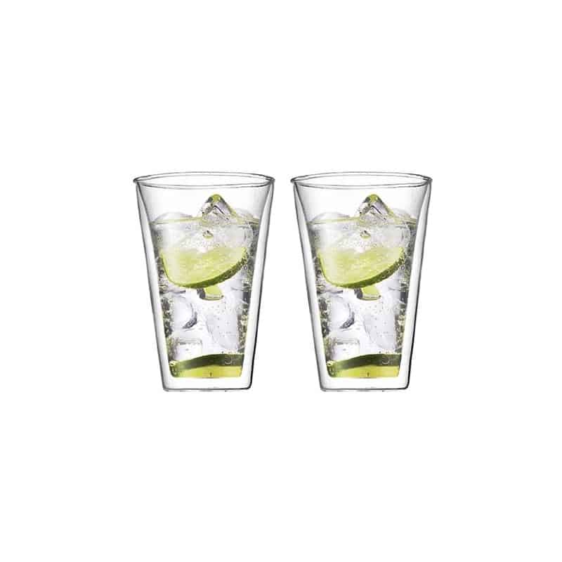 Set de 2 verres double paroi 250 ml Point Virgule 