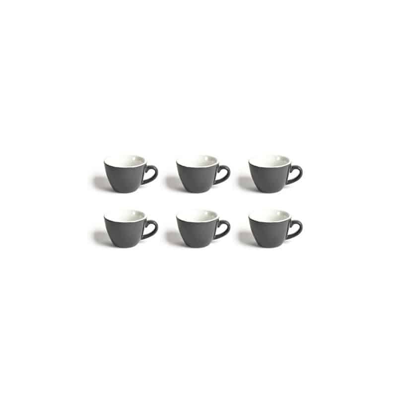 Acme and Co Tasse porcelaine flat white 150ml coloris marron