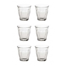 SET x 6 PICARDIE Verre 160ml