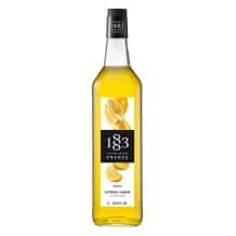 Sirop Citron jaune bouteille verre 1L