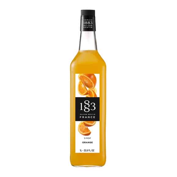 Sirop Orange bouteille verre 1L