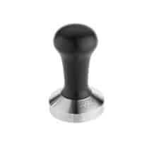 BOIS Tamper plat base alu et manche noir D.57 mm