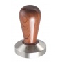 BUBINGA Tamper Plat alu et manche bois D.58mm