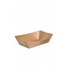 Barquettes bateau kraft 1,2L x 500