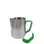 Poignée en silicone vert pour pot à lait 12oz/350ml