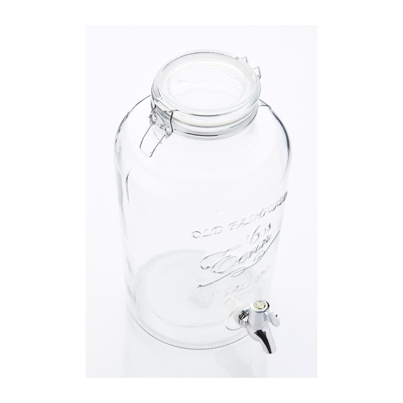 Distributeur de boissons verre et inox 7L