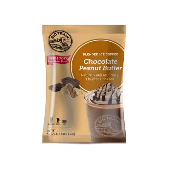 BIG TRAIN - FRAPPE CAFE PEANUT BUTTER CHOCOLAT 1.588KG