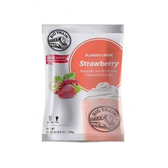 BIG TRAIN - STRAWBERRY FRAPPE FRAISE 1.588KG