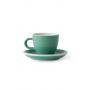 Set x 6 DEMITASSE tasse porcelaine 70ml Vert