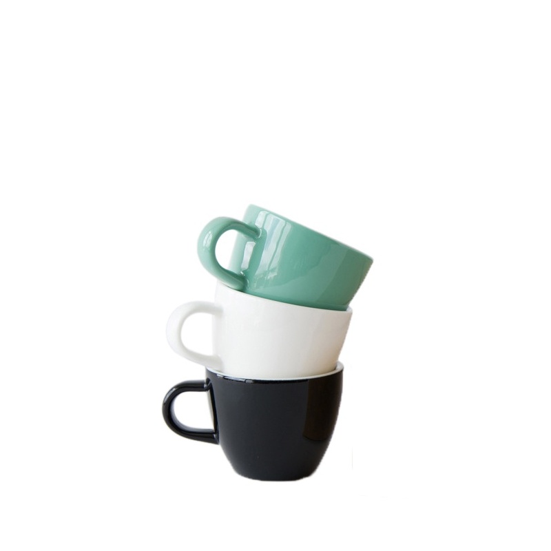 Acme and Co Tasse porcelaine flat white 150ml coloris marron