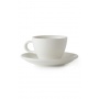 Set x 6 FLAT WHITE tasse porcelaine 150ml Blanc