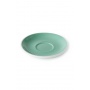 Set x 6 soucoupes porcelaine 140mm Vert