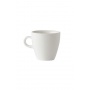 Set x 6 TULIP tasse porcelaine 170ml Blanc