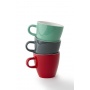 Set x 6 TULIP tasse porcelaine 170ml Vert