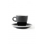 Set x 6 TULIP tasse porcelaine 170ml Noir