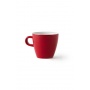 Set x 6 TULIP tasse porcelaine 170ml Rouge