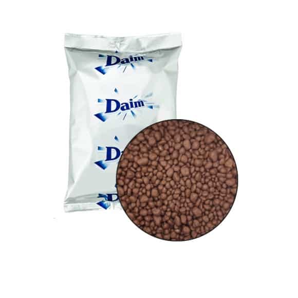 Brisures de Daim enrobées de chocolat sachet 1kg