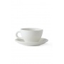 Set x 6 CAPPUCCINO CUP tasse porcelaine 190ml Blanc