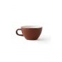 Set x 6 CAPPUCCINO tasse porcelaine 190ml Marron