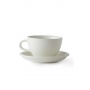 Set x 6 LATTE tasse porcelaine 280ml Blanc