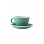 Set x 6 LATTE tasse porcelaine 280ml vert