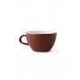 Set x 6 LATTE tasse porcelaine 280ml Marron