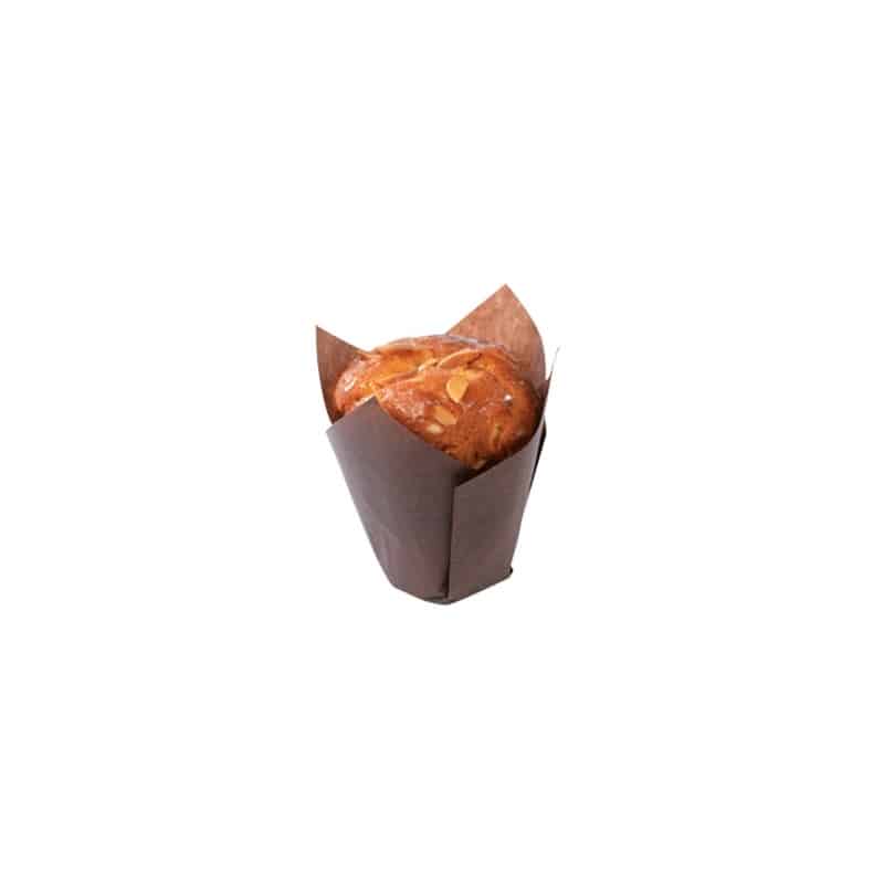 TULICUP - CAISSETTE PAPIER MARRON 35MM POUR MUFFIN 40G x300