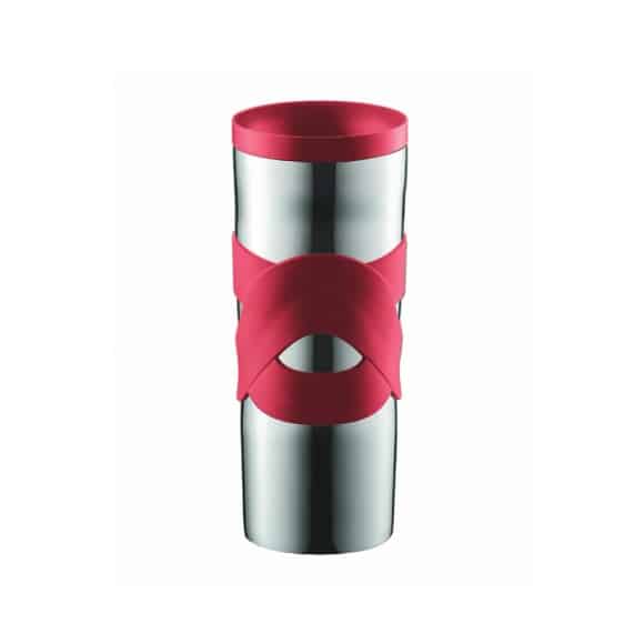 Bodum TRAVEL Mug Inox isotherme Rouge 15oz/450ml