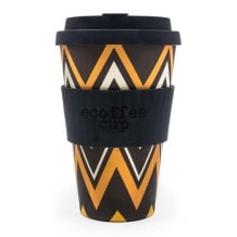 Gobelet fibre bambou ZIGNZAG 14oz/400ml