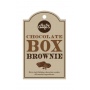 Etiquette cookies Chocolate Box Brownie