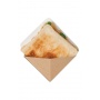 Sachet x 500 poches à sandwich triangulaire kraft