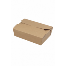 Boîtes multi food Cube kraft 42oz/1,25L x 250