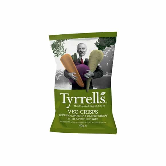 Tyrrells - Chips de Légumes 24 x 40g