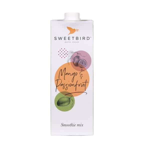 Sweetbird Smoothie Mangue Passion tetrapak 8 x 1L