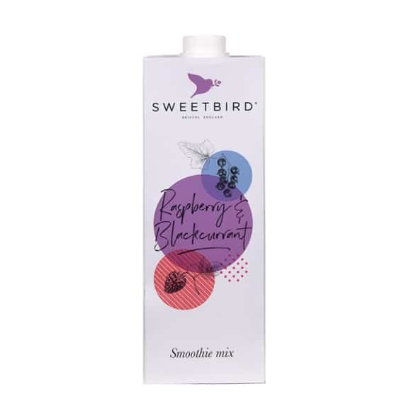 Sweetbird Smoothie Framboise Cassis tetrapak 8 x 1L
