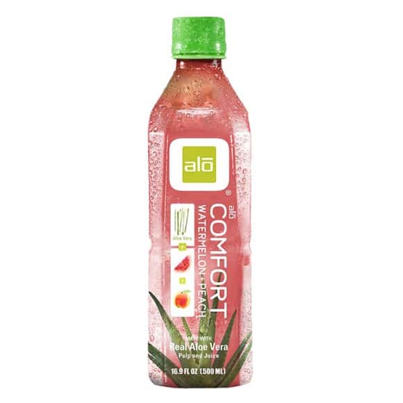 Comfort Boisson Aloe Vera + Pastèque + Pêchebouteille PET 12 x 500ml