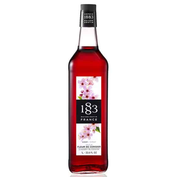 Routin Sirop Fleur de Cerisier bouteille verre 1L