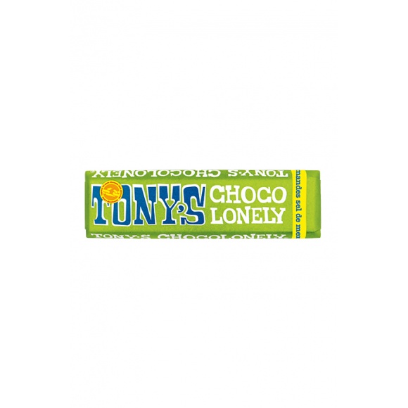 Tony's barre chocolat noir amande présentoir 35x47g