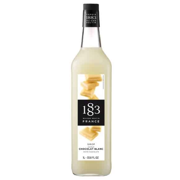 ROUTIN 1883 - SIROP CHOCOLAT BLANC 1L BOUTEILLE VERRE